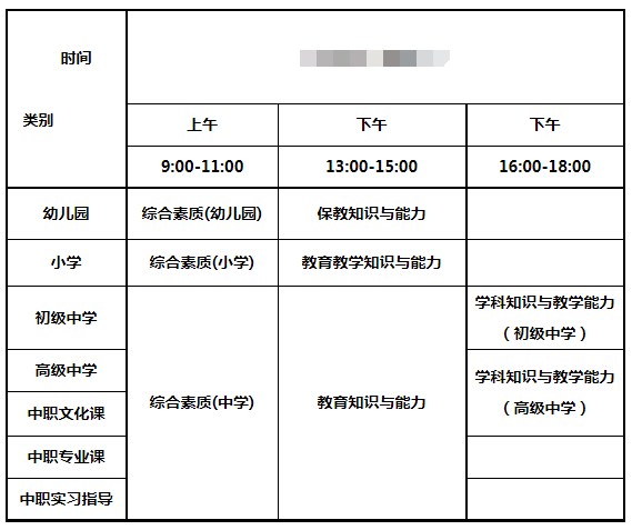 2020年四川教師資格考試解讀(二)：時(shí)間